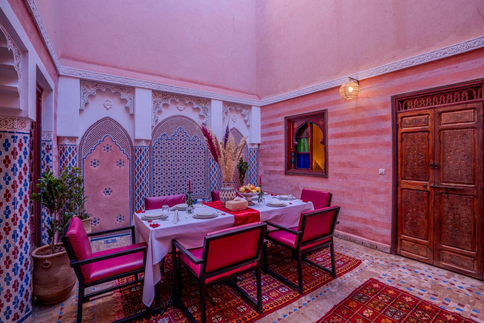 Riad Le Graff Pink Marrakesch Exterior foto
