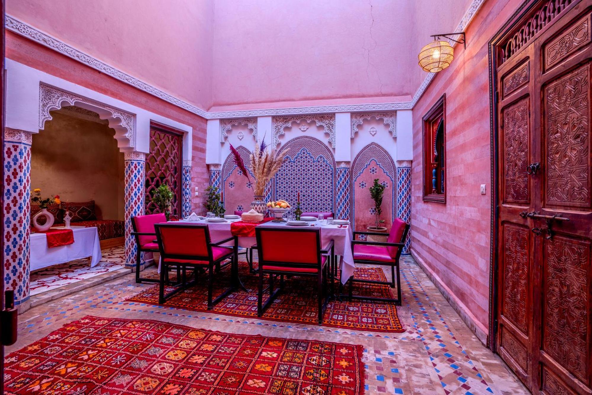 Riad Le Graff Pink Marrakesch Exterior foto