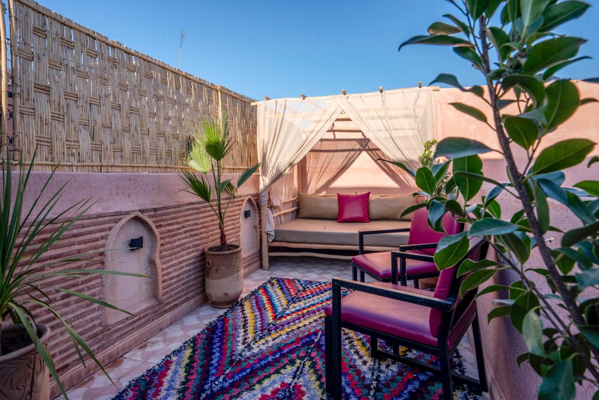 Riad Le Graff Pink Marrakesch Exterior foto