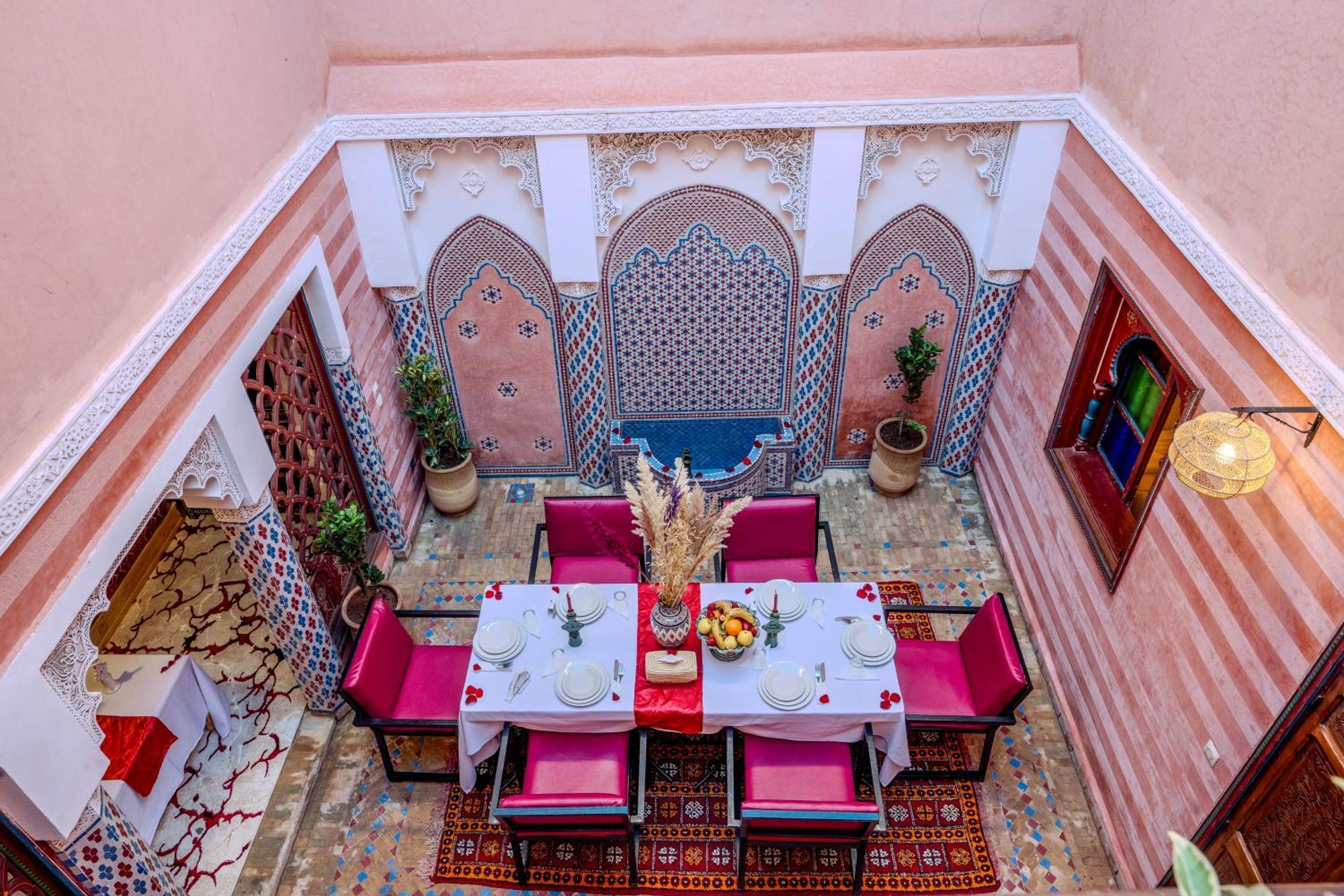 Riad Le Graff Pink Marrakesch Exterior foto