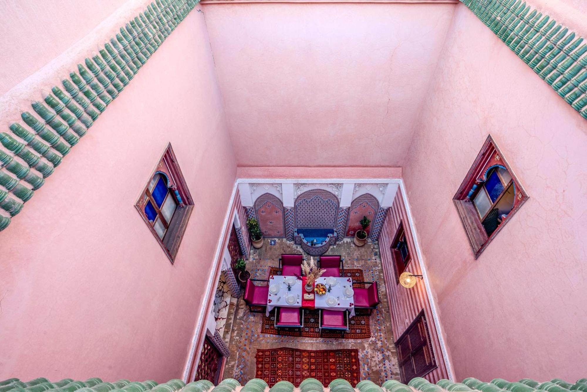 Riad Le Graff Pink Marrakesch Exterior foto