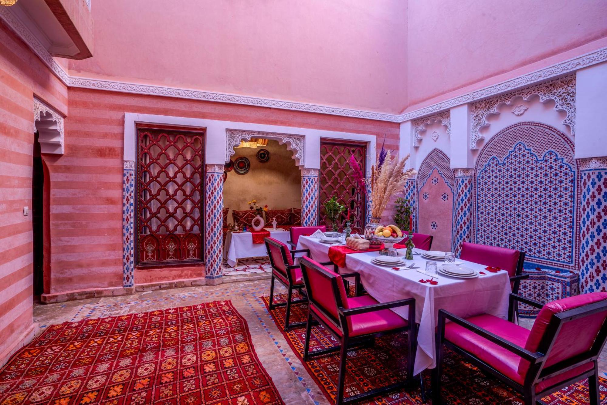 Riad Le Graff Pink Marrakesch Exterior foto