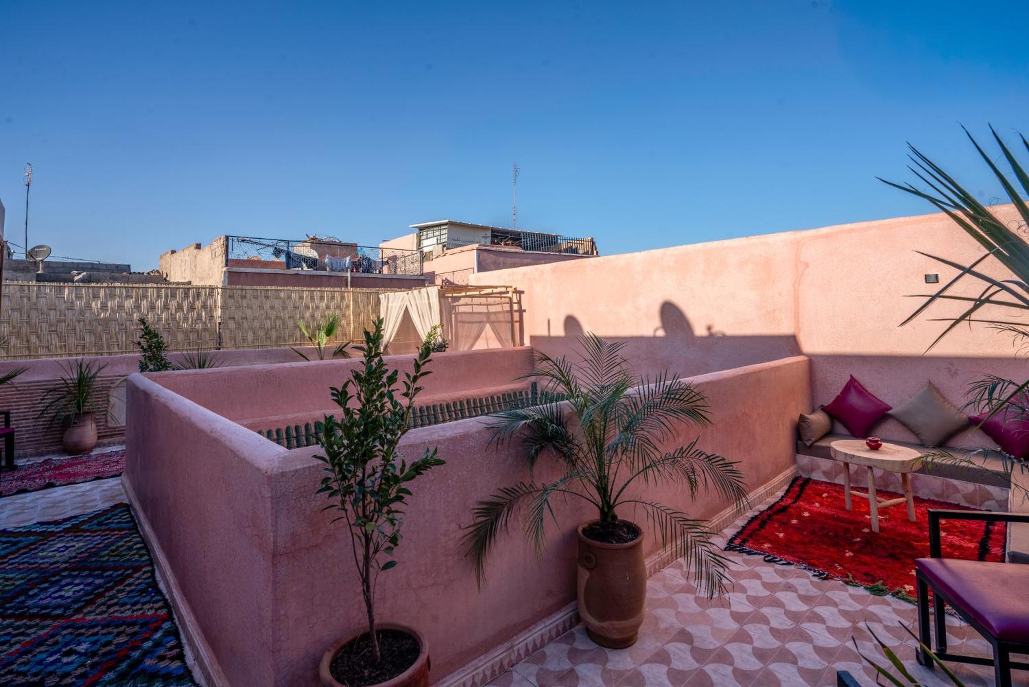 Riad Le Graff Pink Marrakesch Exterior foto