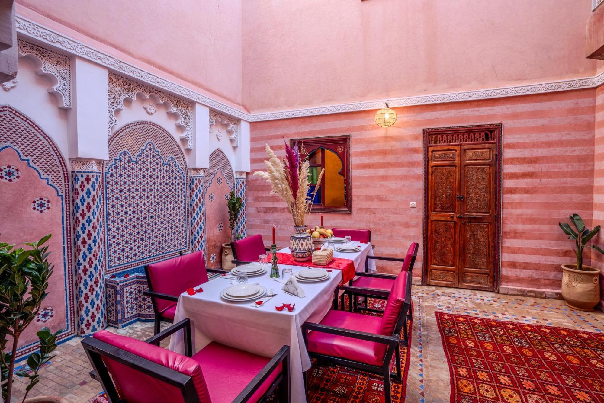 Riad Le Graff Pink Marrakesch Exterior foto