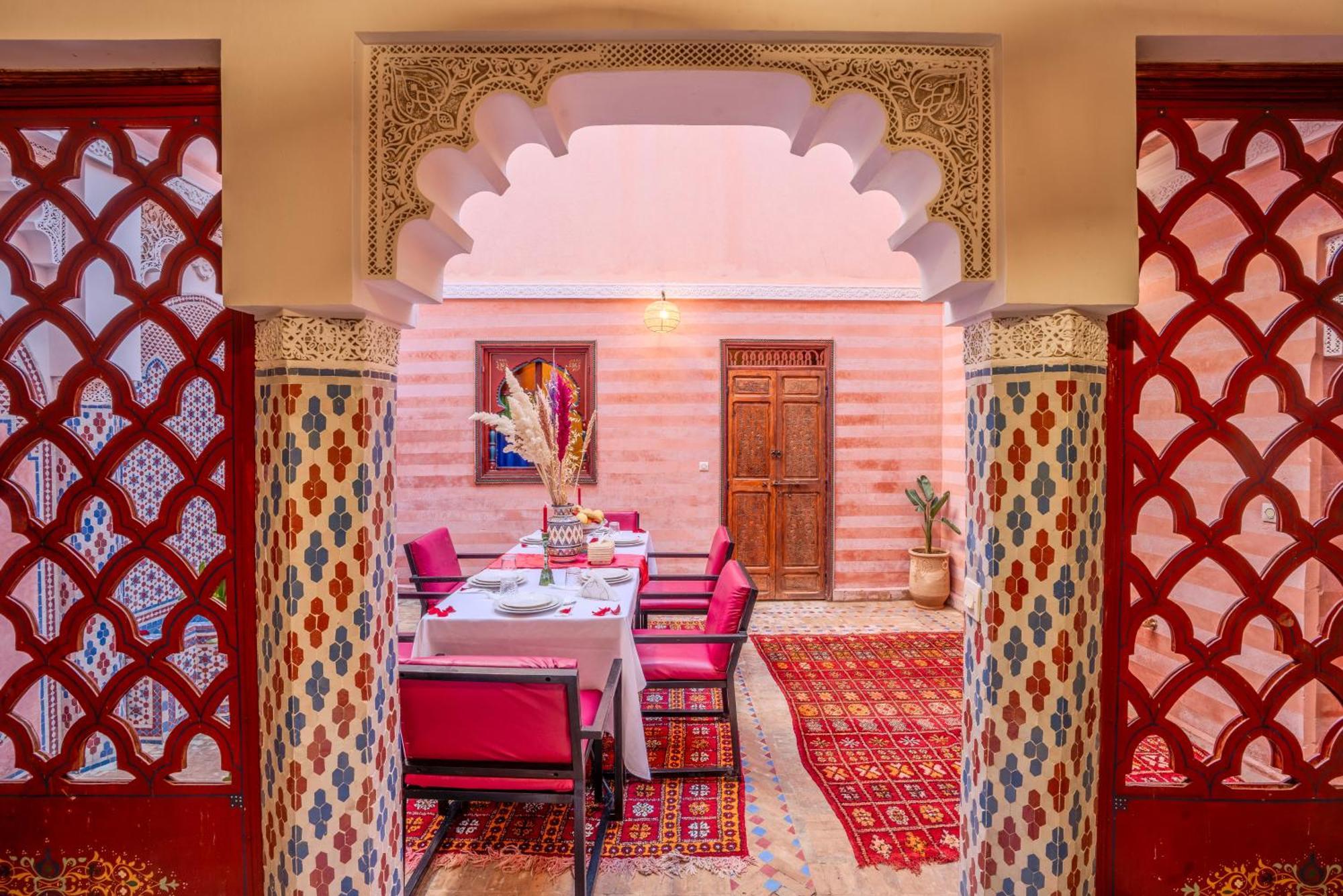 Riad Le Graff Pink Marrakesch Exterior foto