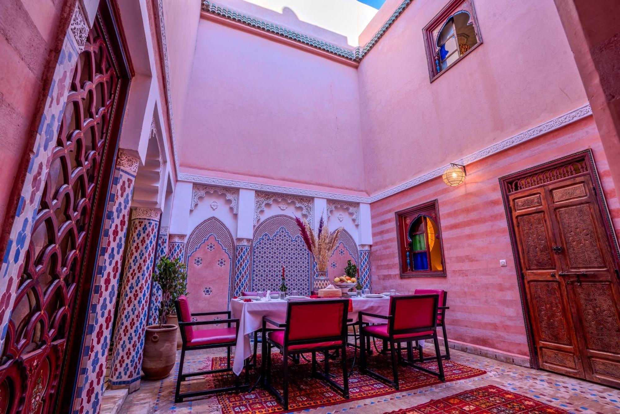 Riad Le Graff Pink Marrakesch Exterior foto
